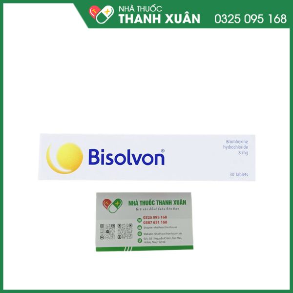 Bisolvon 8mg làm loãng đờm